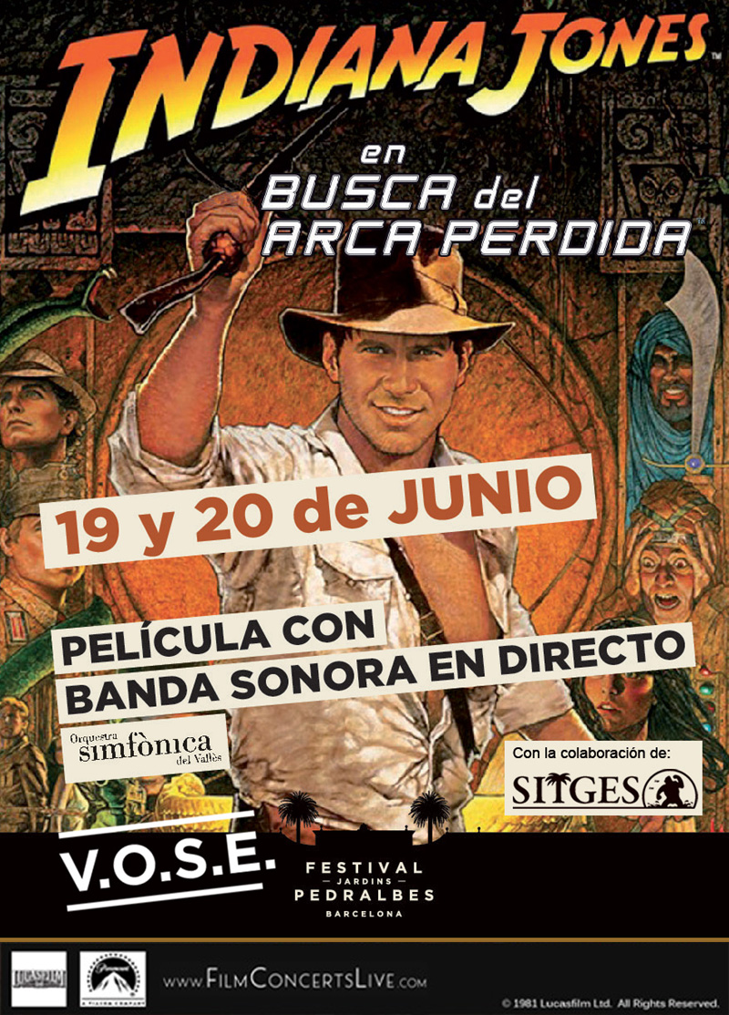 Indiana Jones LIVE with orchestra